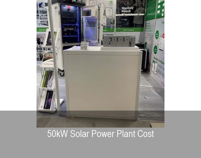 50kW Solar Power Plant Cost